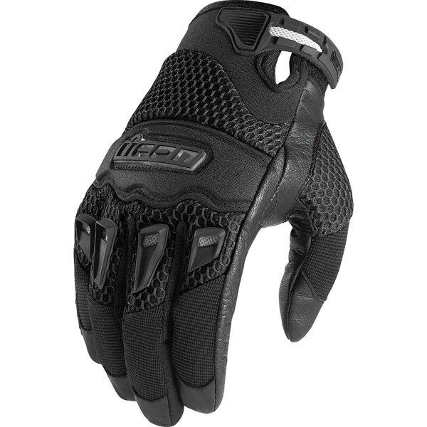 Black 4xl icon twenty-niner textile glove