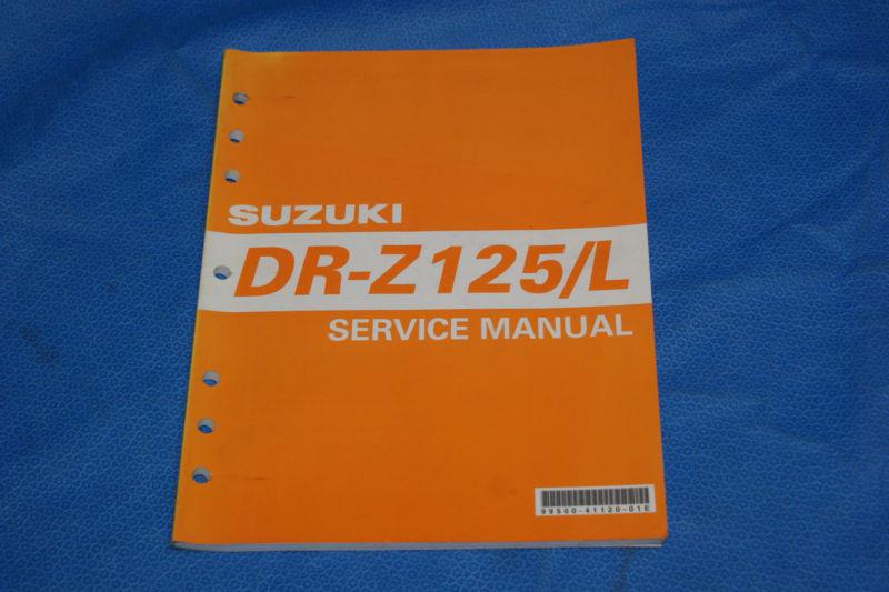 2003 suzuki dr-z110 service manual 99500-41130-01e 