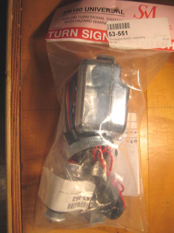 New turnsignal switch assembly 1941-59 chevy ford dodge international