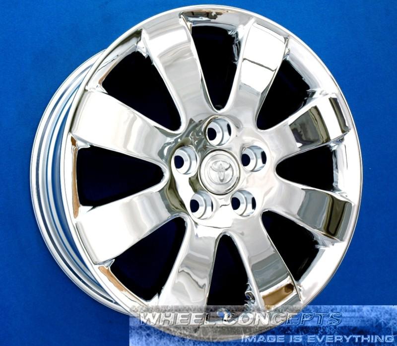 Toyota camry avalon 17 inch chrome wheels exchange new