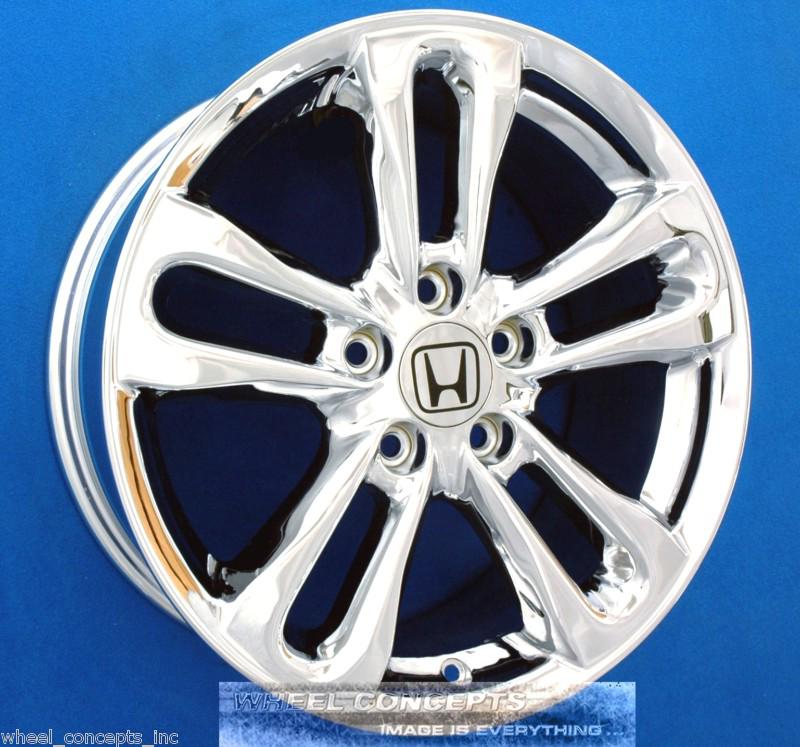 Honda civic si 17 inch chrome wheel exchange new oem 17" rims