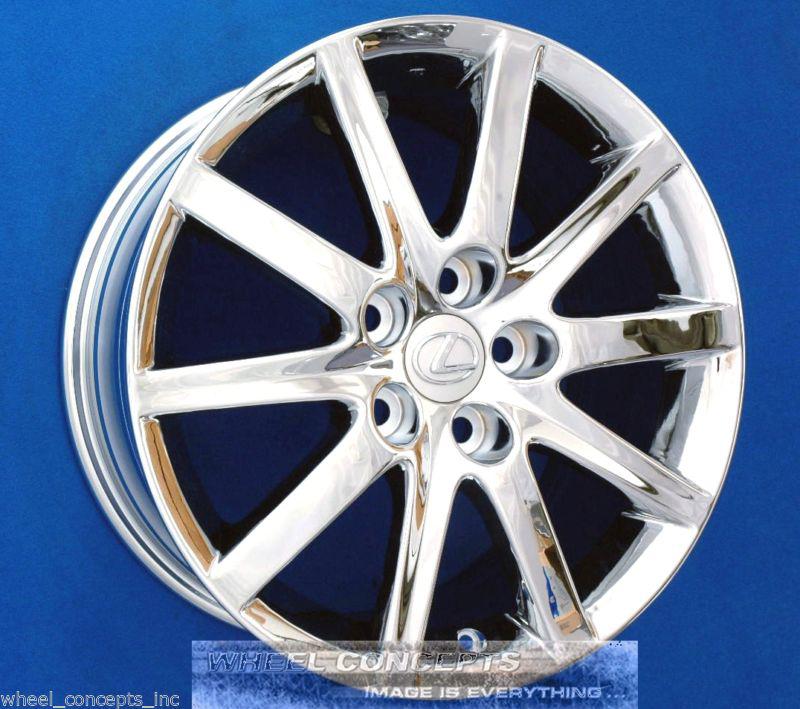 Lexus gs300 17 inch chrome wheel exchange gs 300 350 oe