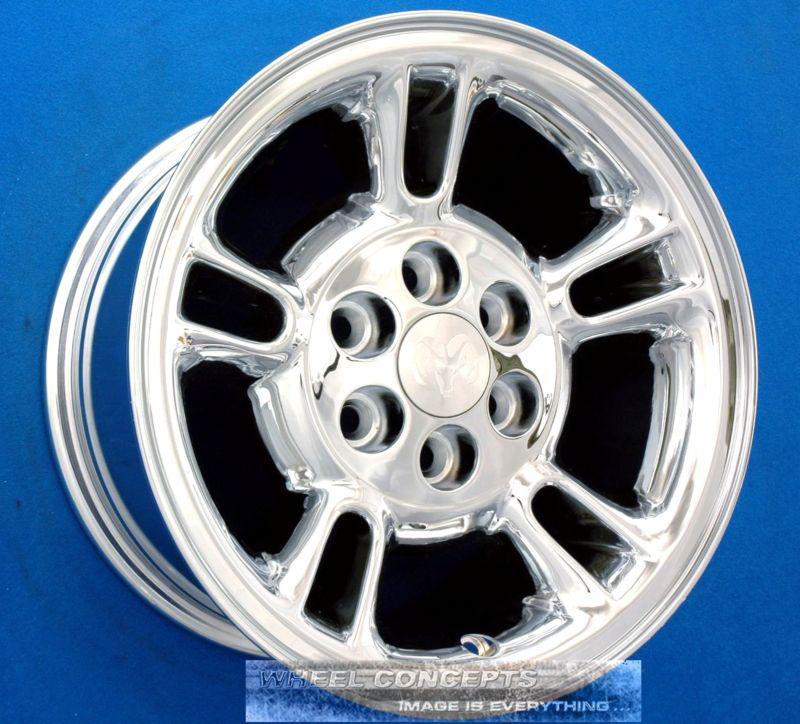 Dodge durango dakota 15 inch chrome wheel exchange 15" rims