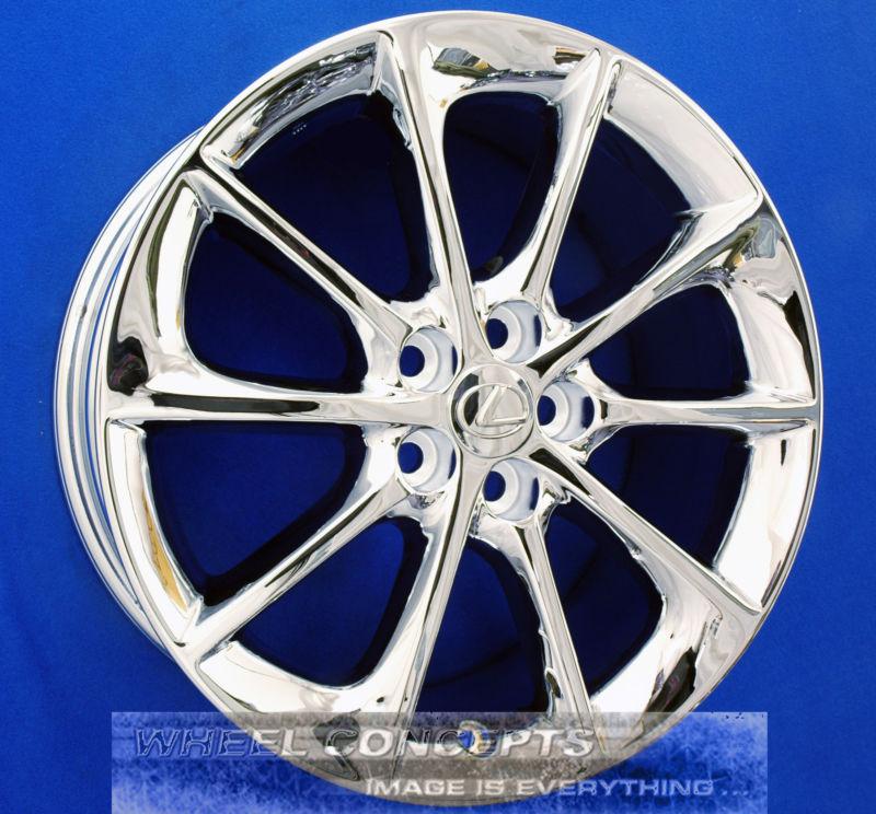Lexus ct200h 17 inch chrome wheel rim exchange ct200 ct 200h 200 h 2011-2014