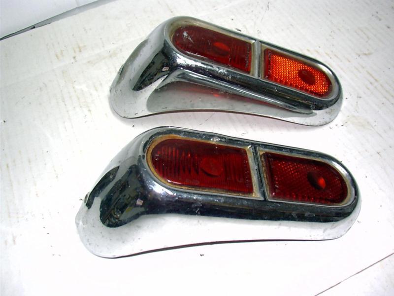 1947 studebaker taillights  tail lights  pair   l@@k!!
