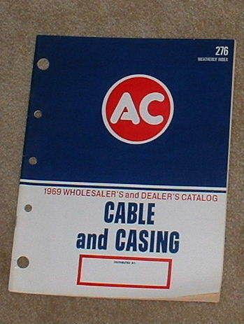 1970ac cable & casing wholesalers & dealers catalog