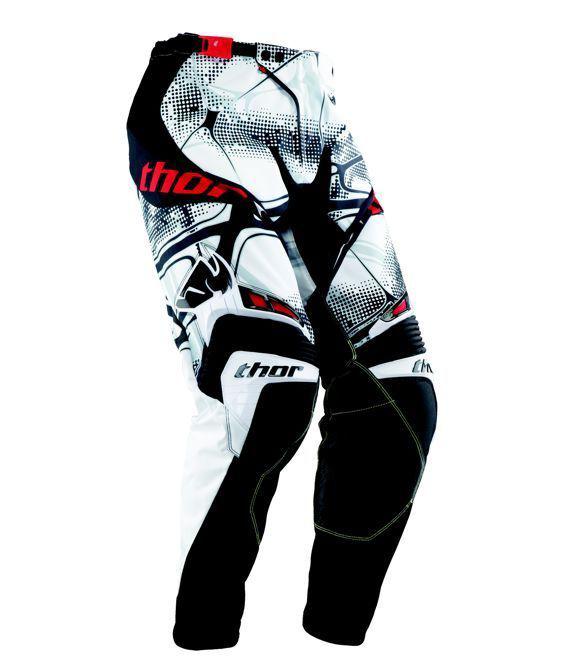 Thor 2013 core scorpio white mx motorcross atv pants 34 new