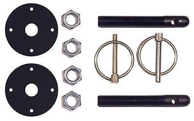 Keyser manufacturing hood pin system torsion pin aluminum black anodized pair