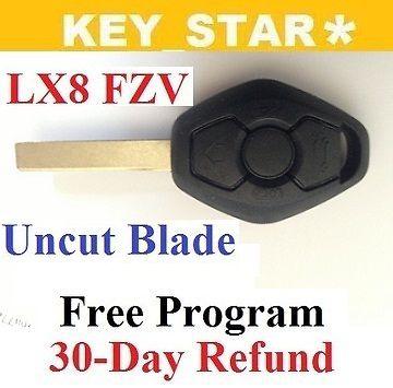 1999 - 2005 uncut bmw 3 5 6 7 m z series key remote fob lx8fzv ++++ free program