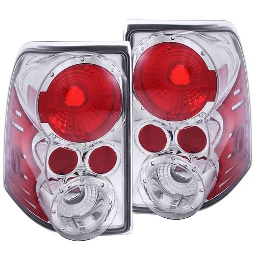 Anzo tail lights for 2002-2005 ford explorer chrome style 211079