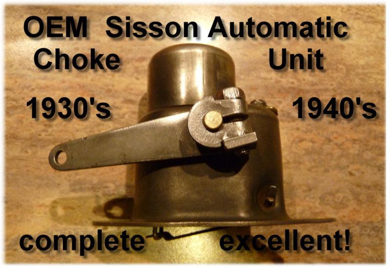 1930s 1940s sisson automatic choke unit very fine condition for mopar and others