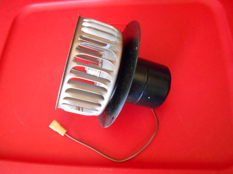 Rebuilt! '57 chevy original deluxe heater blower motor, squirrel cage,& mount 