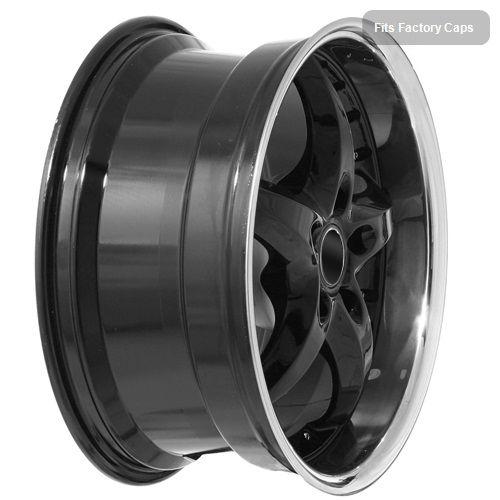 20 black wheels rims chrome lip fits bmw 3 m3 series 330 335 clearance