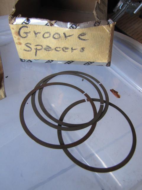 Nos groove spacer for bsa, triumph or other british motorcycle
