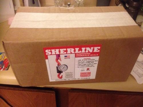 Sherline suspended hydraulic scale