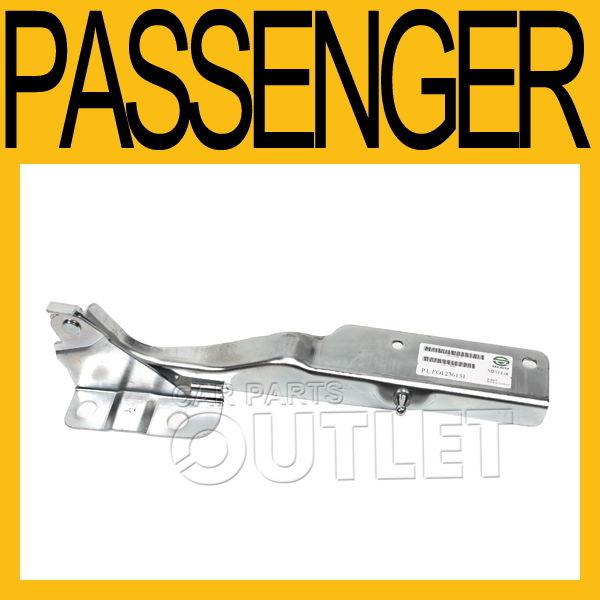 06 07 lincoln mark lt passenger side hood hinge raw metal 04-08 new f150 xlt rh