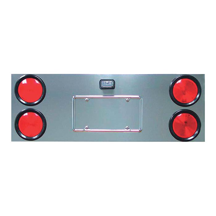 Trux access. stainless steel center panel back plate