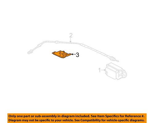 Gm oem cruise control system-cable bracket 12561510