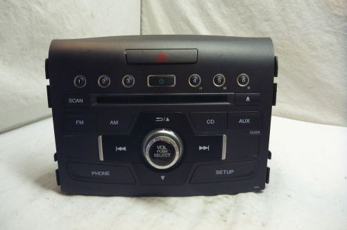 12 13 14 honda crv cr-v radio cd mp3 player &amp; code 39100-t0a-a520 1xna c53421