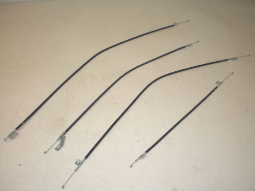 66 chevelle a/c and heater control cable set