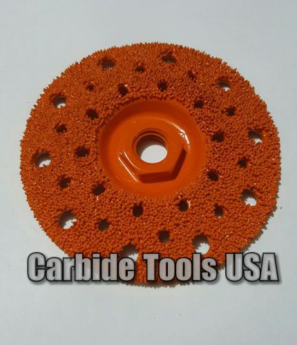Premium 4 inch carbide tire grinding disc made in usa