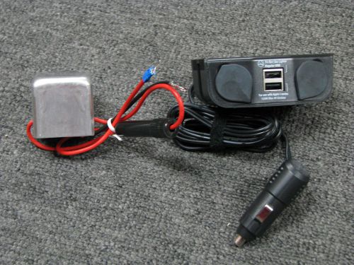 12 volt dual usb cigarette plug for gps &amp; cell phone charging for 6 volt vehicle