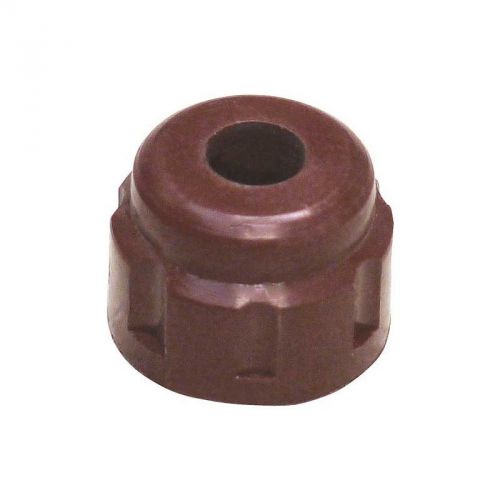 Antenna hold down nut - maroon plastic - ford deluxe