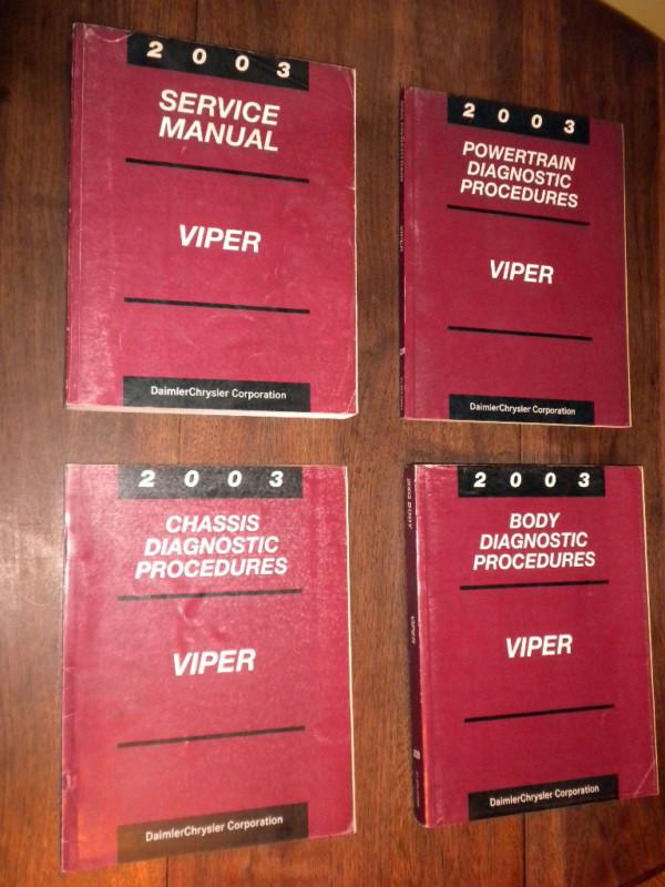 2003 dodge viper sport 2dr convertible factory service repair manual 8.3l v10 