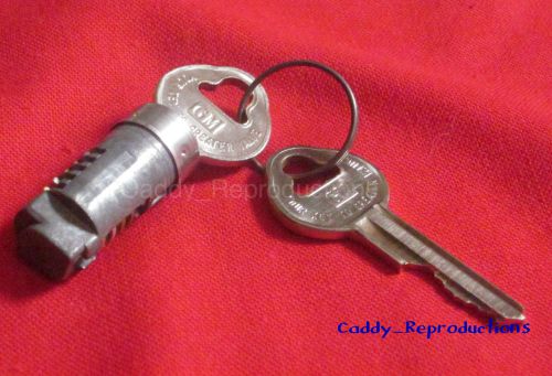 1961 - 1962 cadillac glove box lock assembly &amp; keys