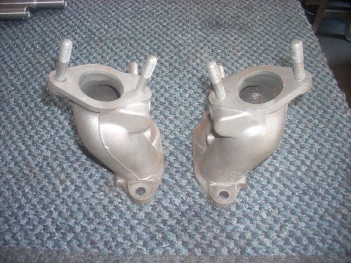 Volkswagen 1967 type 3 cast iron dual port intake manifolds, matched pair