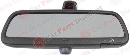New genuine inside rear view mirror with led for alarm system, 51 16 7 115 776