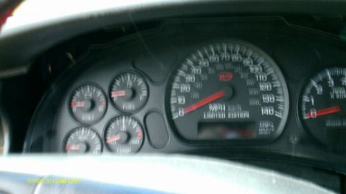 2000 monte carlo pace car instrument cluster !