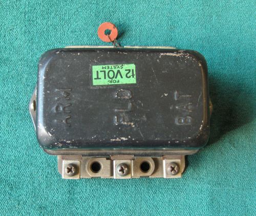 1955 packard clipper voltage regulator- nos- pos ground 12 volt 30-40 amp