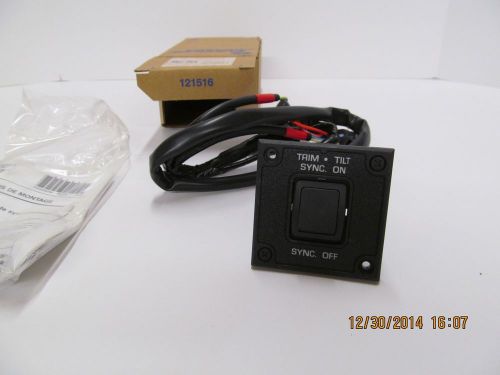 Trim switch dual sync evinrude / johnson brand new in box part# 176556