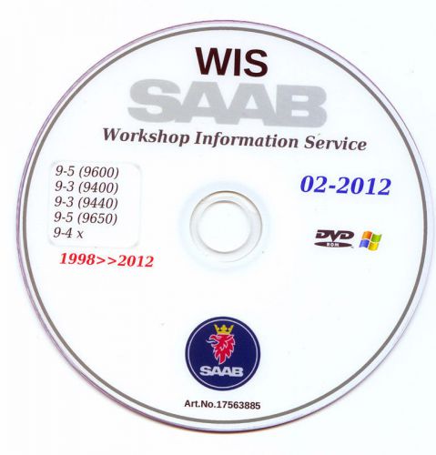 Saab 9-3 9-4  9-5 wis workshop service manual , repair guide  1998 &gt;&gt;&gt; 2012