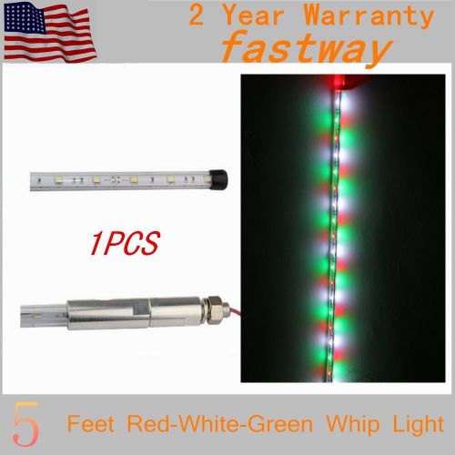 5&#039; feet green color led light whip lighted antenna atv off-road sand rail 4x4