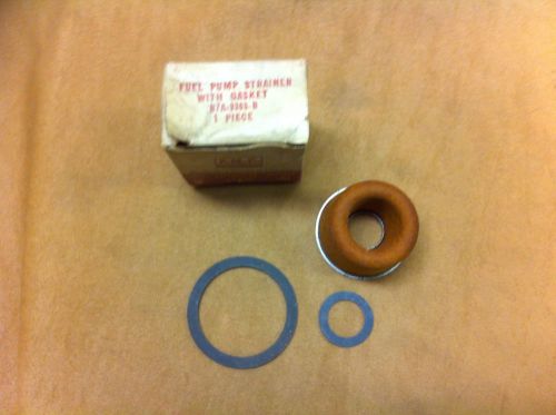 1955-1959 ford &amp; truck fuel filter element with gaskets, nib b7a 9365-b