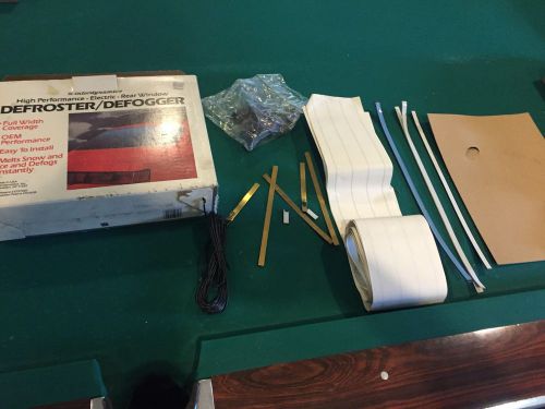 Vintage interdynamics electronic rear window defroster &amp; defogger made in usa