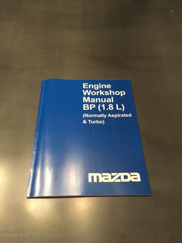 Mazda miata engine workshop manual bp (1.8l)