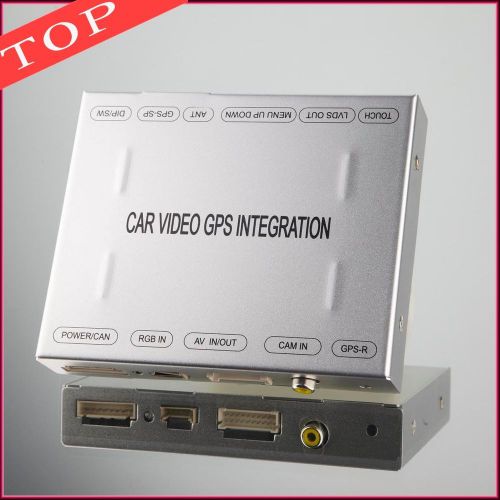 Plug and play car video interface for bmw f20 f30 system 2013 (built-in gps)