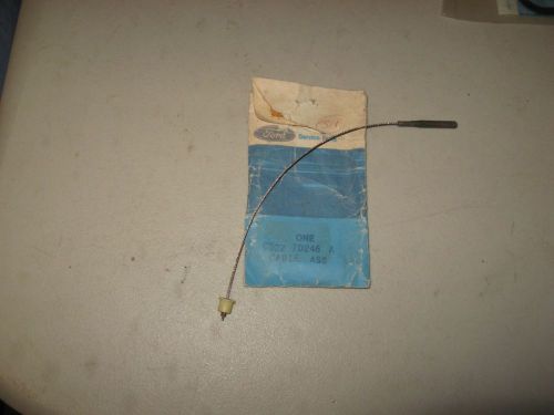 Nos ford mustang 1965-1973 shifter lever cable auto transmission c5zz-7d246-a