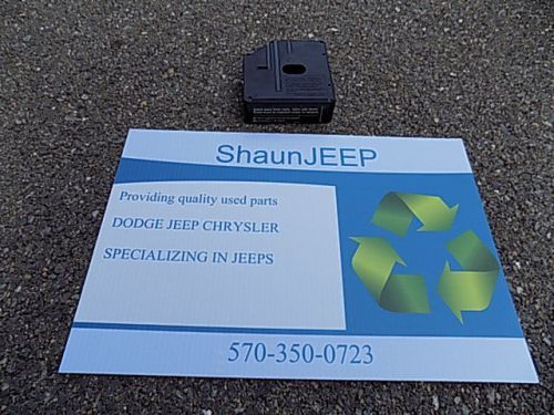 99-04 jeep grand cherokee 10 disc cd changer player cartridge