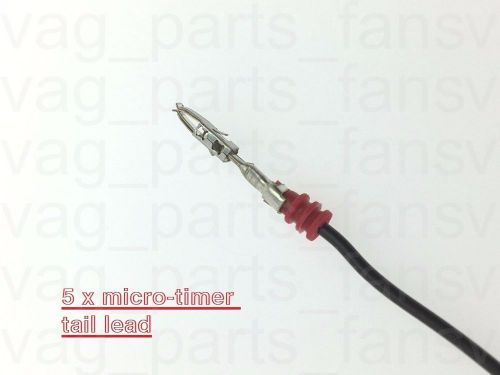 5 nos female micro timer terminal with seal tail leads for vag mating connector