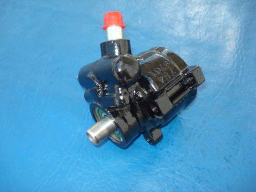 Tuff stuff #6175b black type ii power steering pump &#034;press-on pulley type&#034;