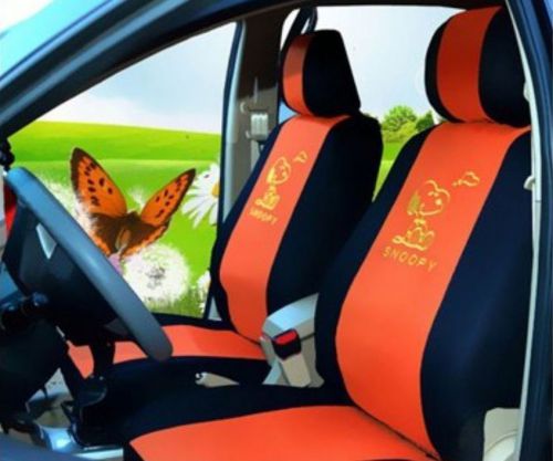 New cute 10 pcs snoopy universal car seat covers