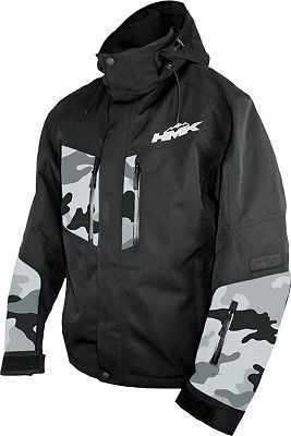 Hmk maverick black/camo jacket size 2xlarge