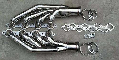 For chevy small block v8 ls1/ls2/ls3/ls6 lsx stainless exhaust manifold header