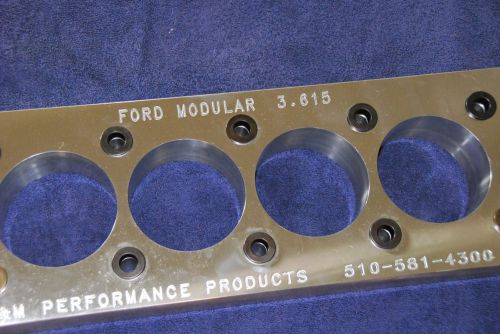 Ford modular 4.6l/5.4l deck plate/torque plate 3.615 bore