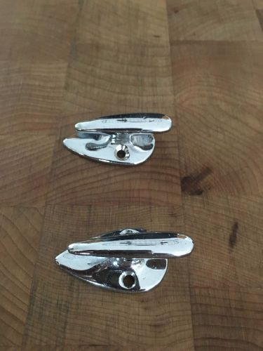 Vintage nos century chris craft wc two-hole fender cleats 1.5&#034; flawless pair