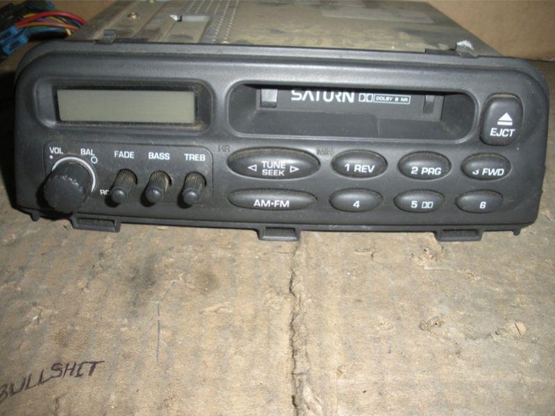 96 97 98 99 saturn s series am fm cassette radio stereo player 21022997